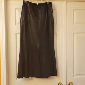 Danier flared maxi skirt